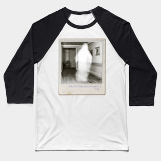 Old Ghost Caught on Film | Secret Vintage Polaroid Ghost captured | Rare Scary Classic Retro Portrait  | Jack Baseball T-Shirt